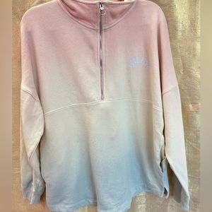 VS PINK HALF ZIP